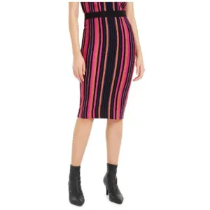 🎁 Bar III Metallic Striped Pencil Skirt