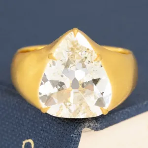 3.00ct Pear Cut Diamond Solitaire