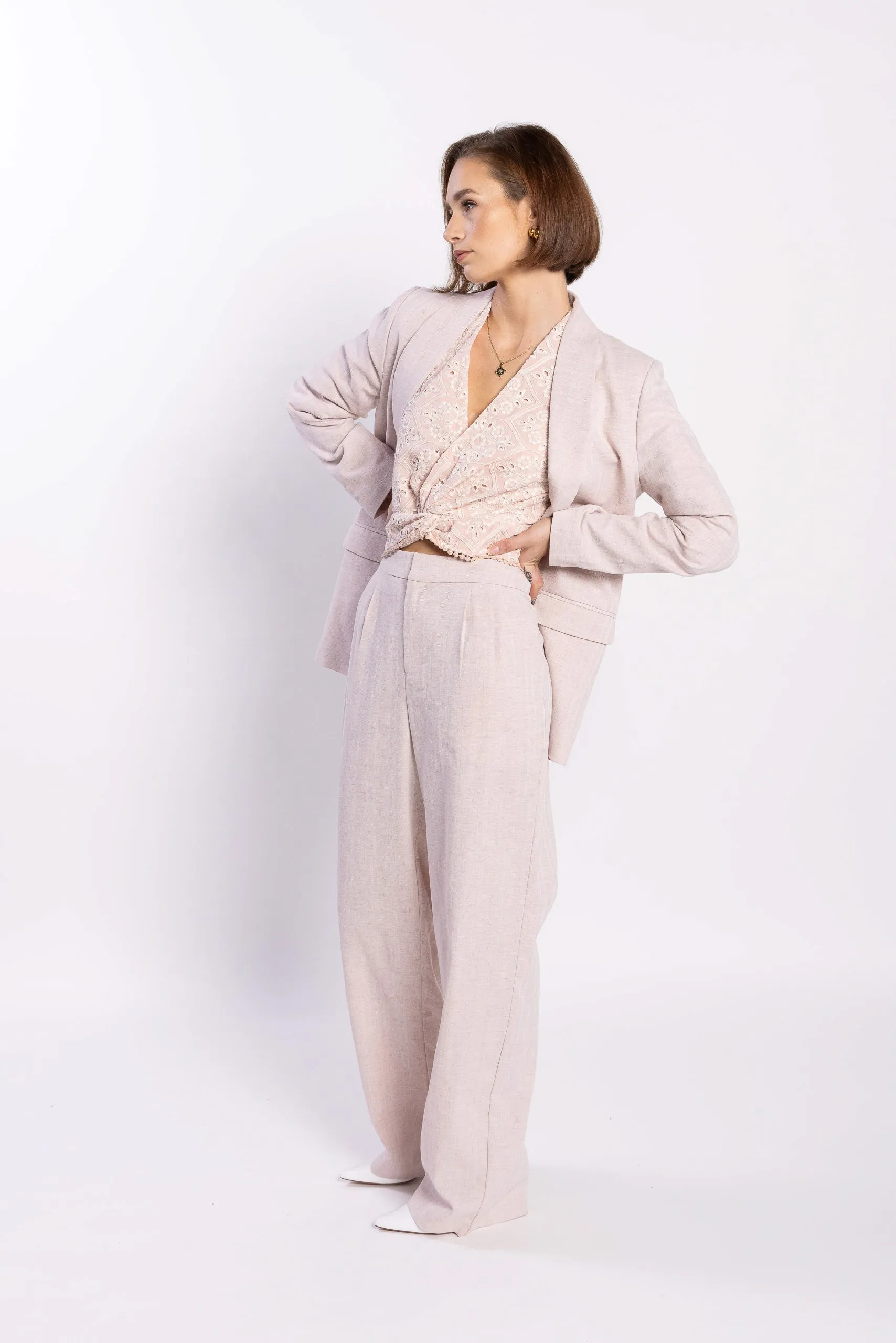 5048L - Laurie Blazer - Pink Marle