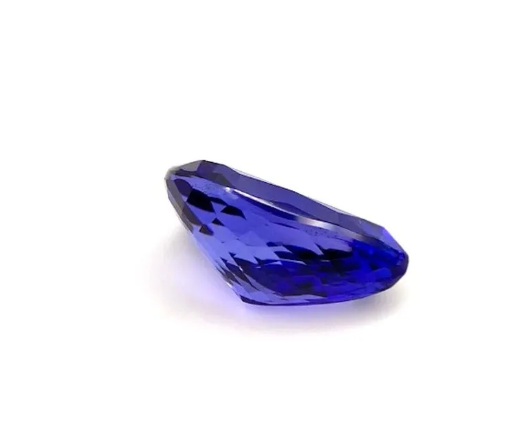 5.61 Carat Tanzanite Pear Shape, Unset Loose Pendant or Engagement Ring Gemstone