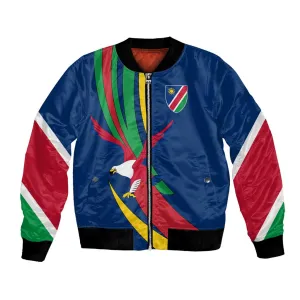 African Fish Eagle Namibia Bomber Jacket Gemsbok Supporters Style TS04