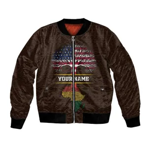 African Roots Design - Custom Personalized Bomber Jacket DT02