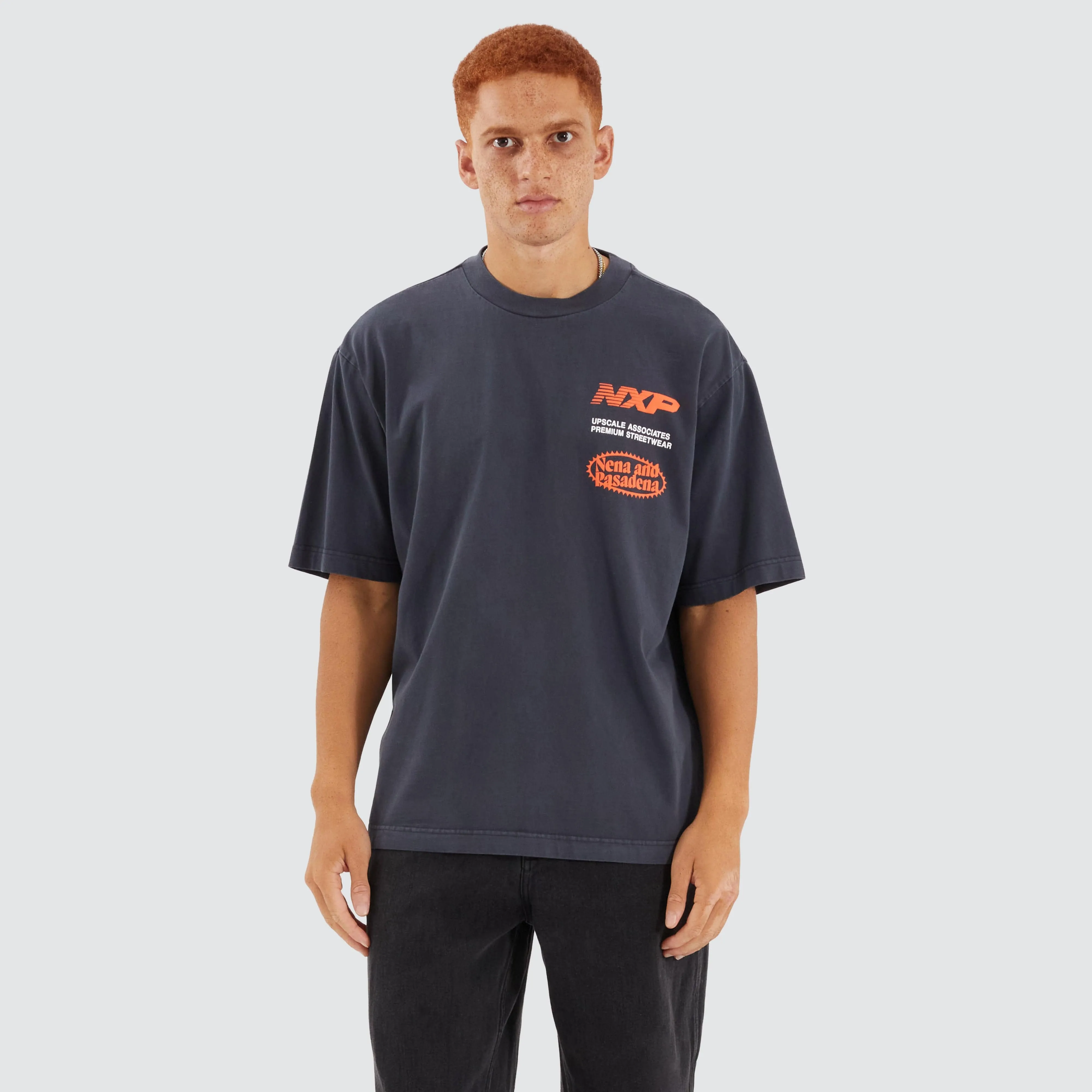 Agile Oversized Tee Pigment Anthracite