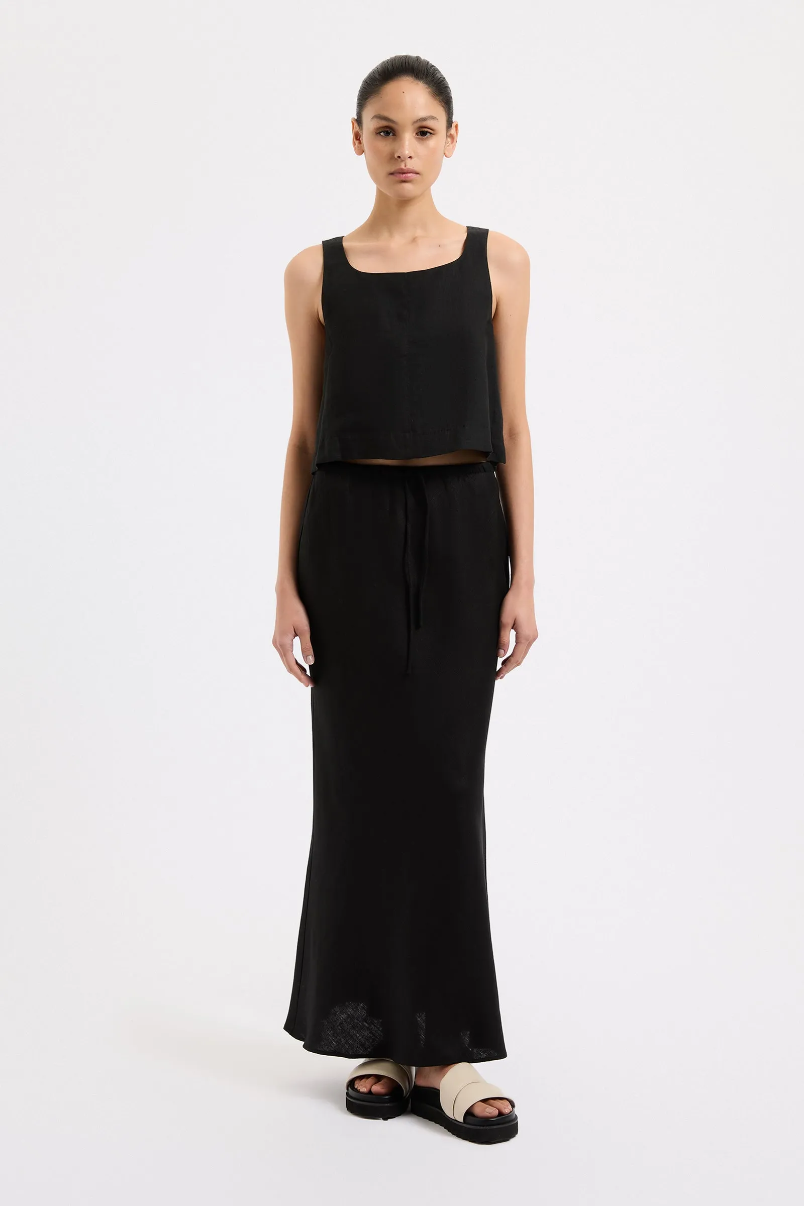 AMANI LINEN SKIRT