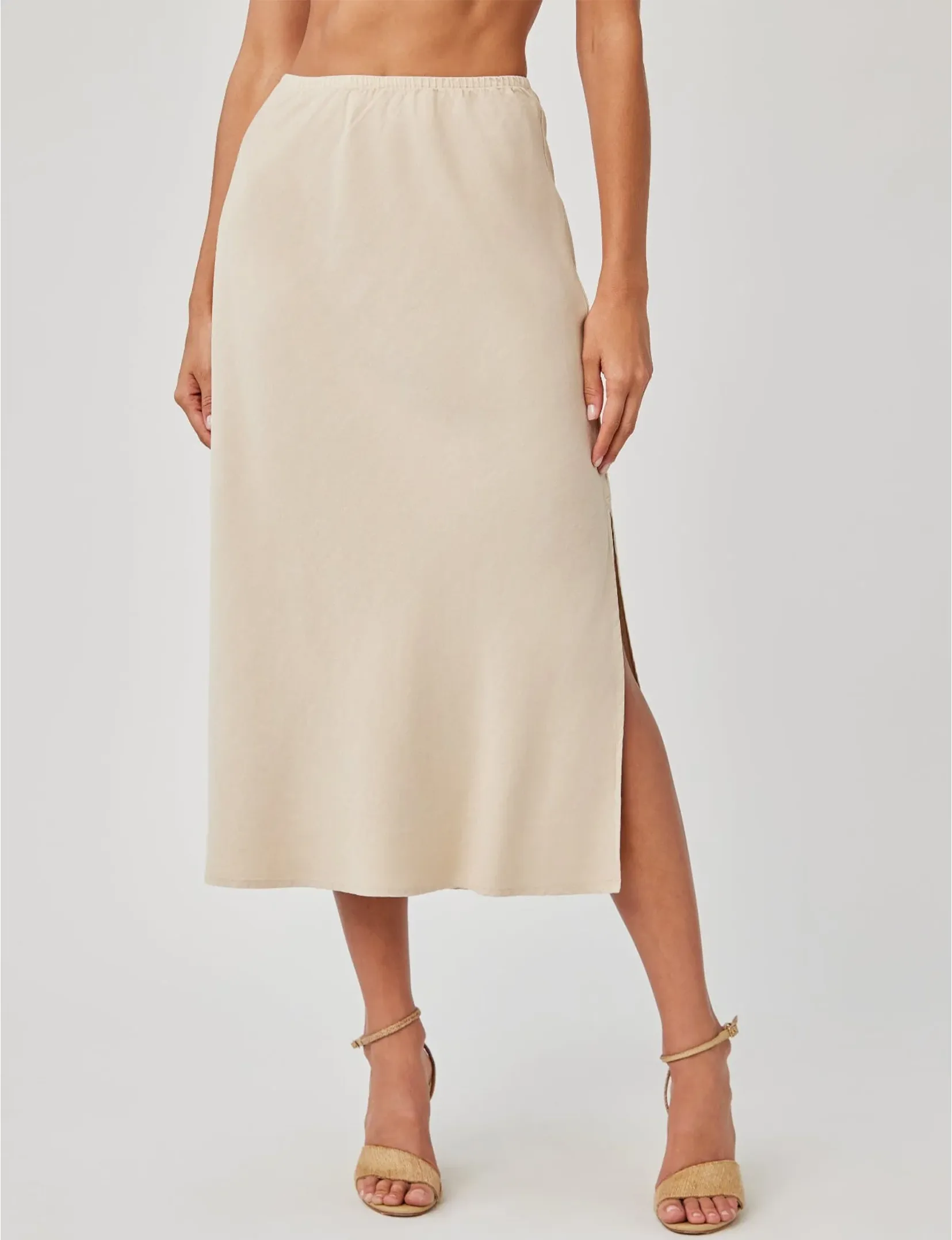 Amara Skirt, Khaki Shell