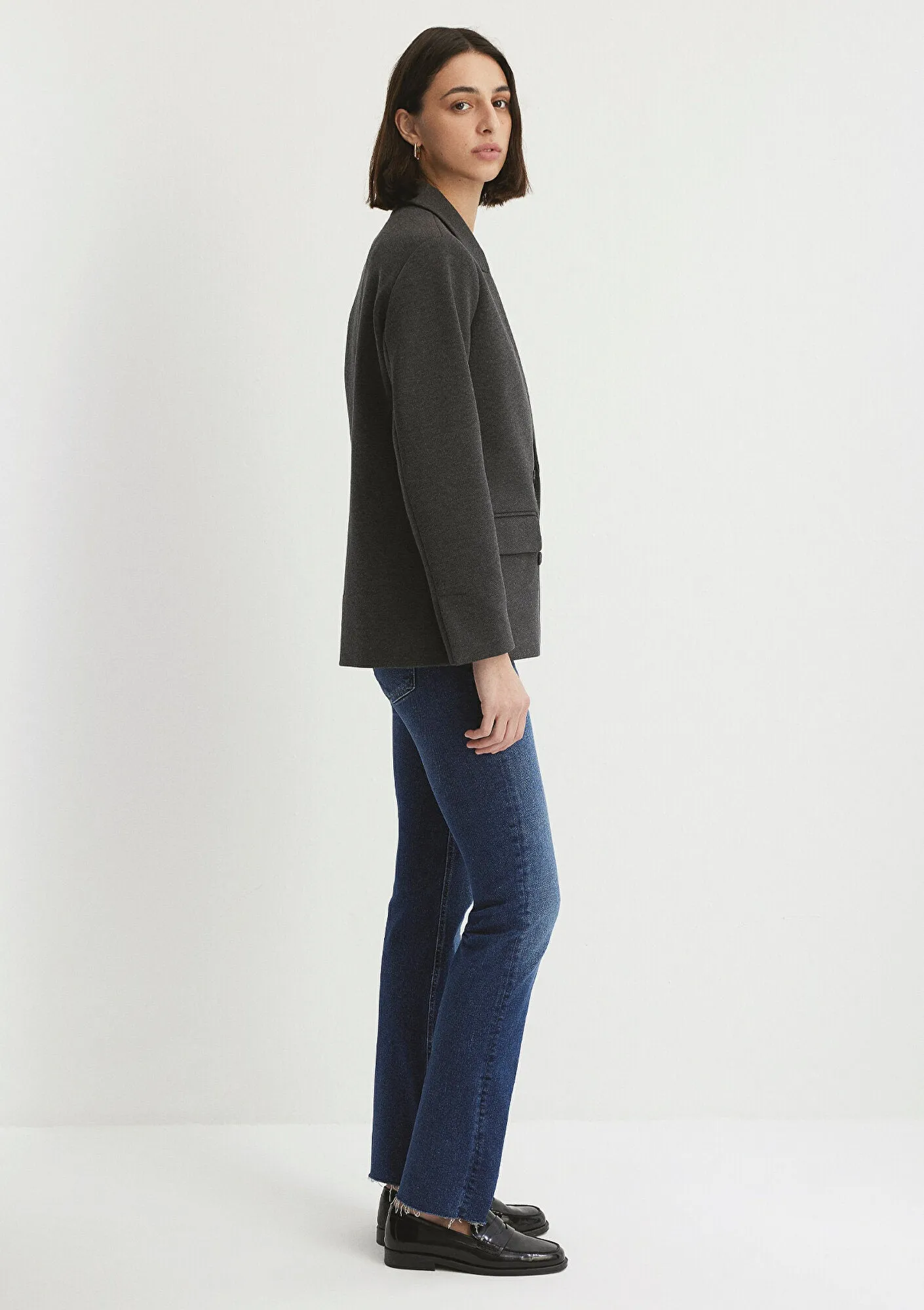 Anthracite Blazer Jacket