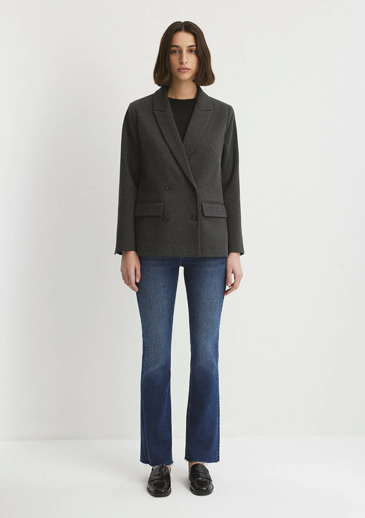 Anthracite Blazer Jacket