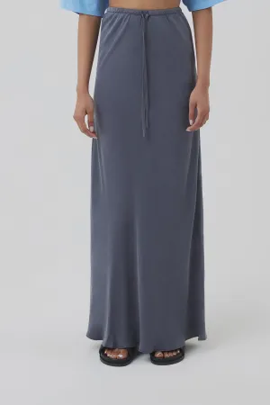 Ari Cupro Skirt indigo