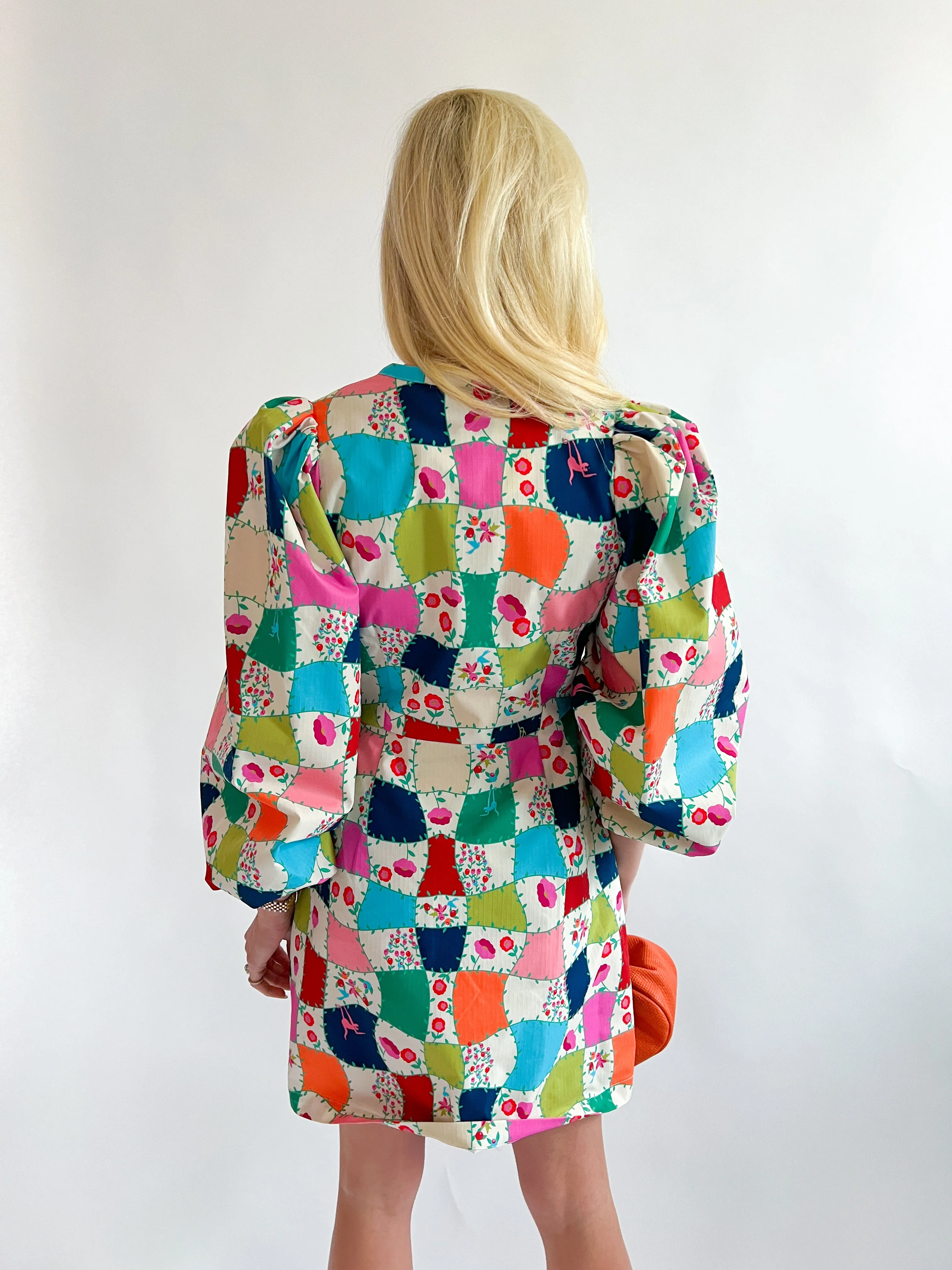 Athena Blouson Mini Dress