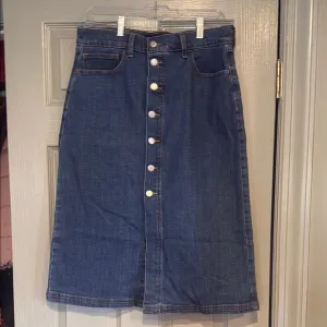 Banana Republic Blue Pencil Skirt