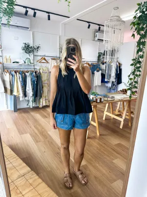 Banksy Top Black