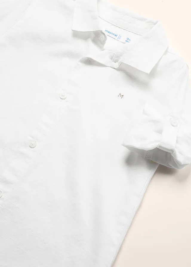Basic Linen Dress Shirt