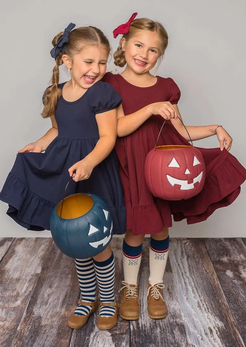 Be Charmed Dress in Burgundy