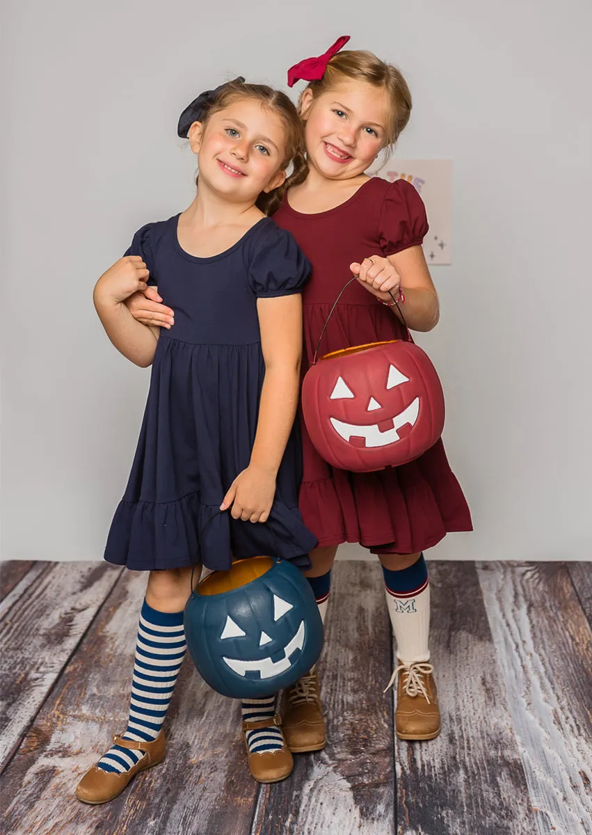 Be Charmed Dress in Burgundy