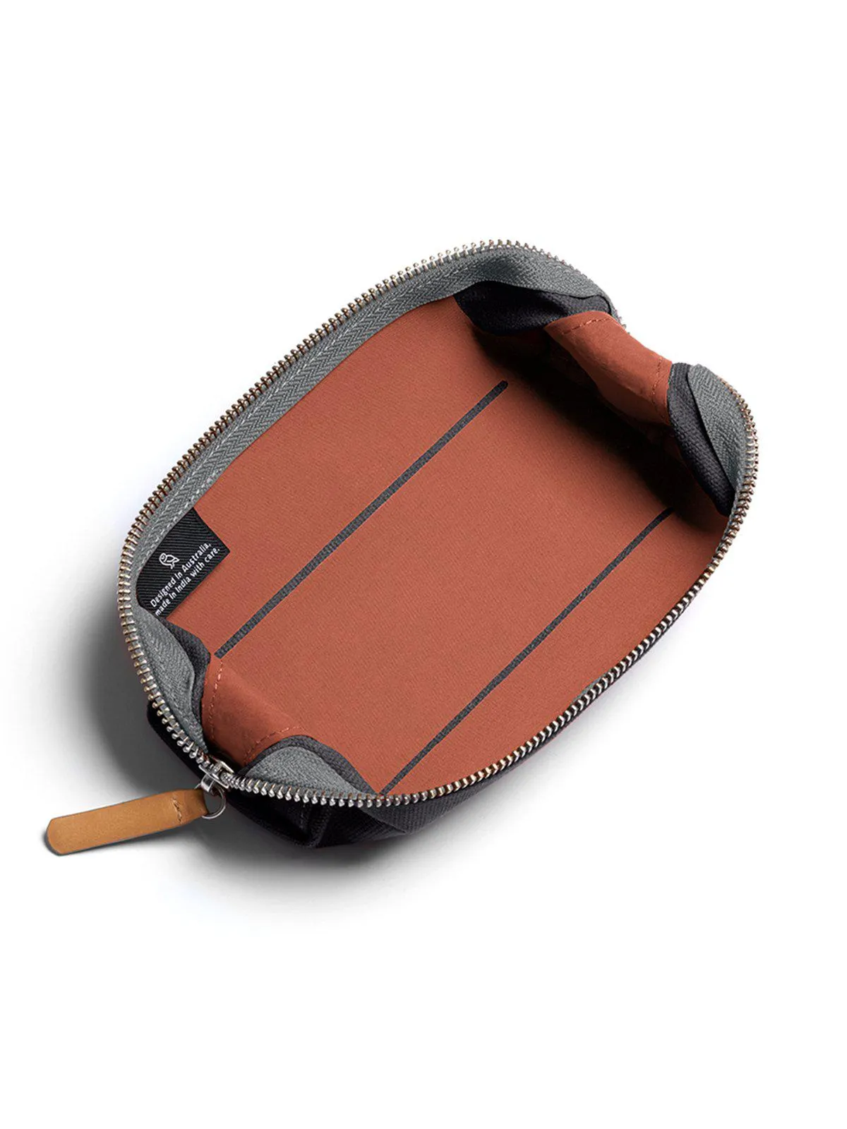 Bellroy Pencil Case Charcoal Recycled