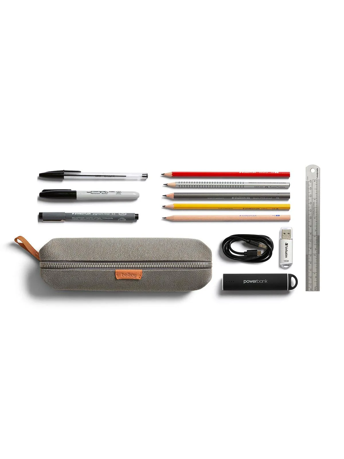Bellroy Pencil Case Limestone