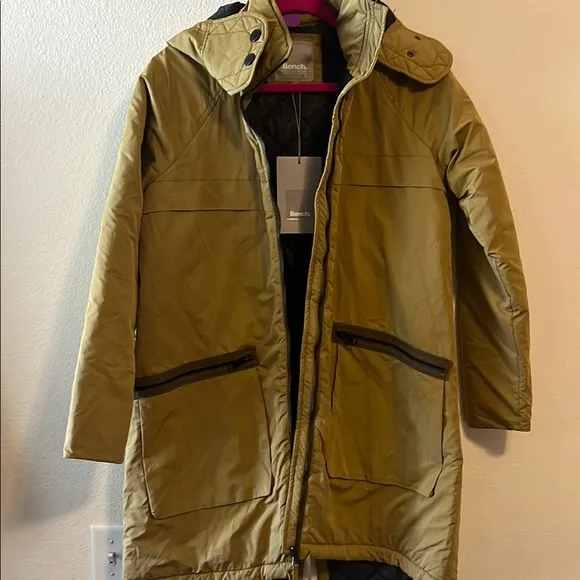 Bench Tan Hooded Parka