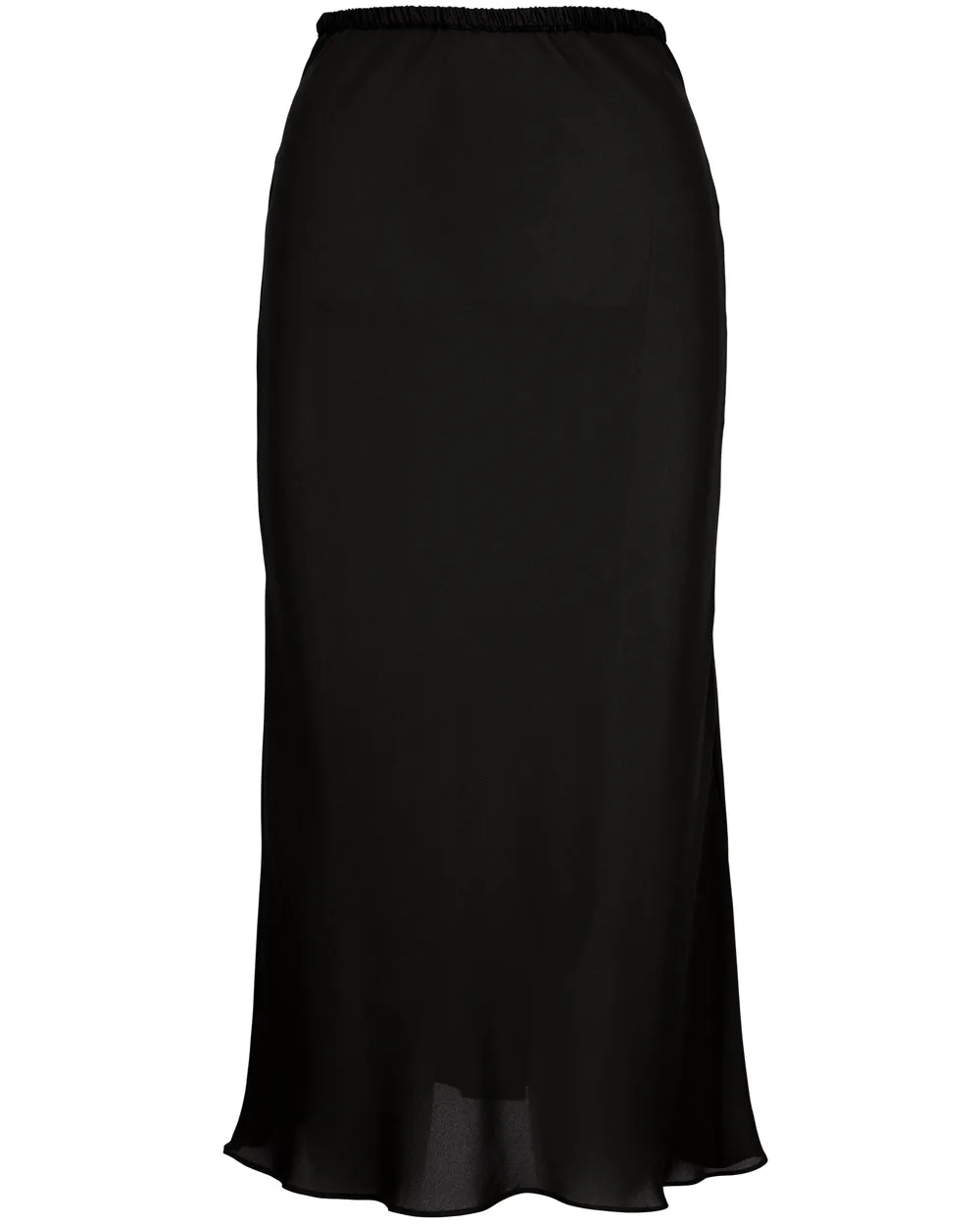 Black Bias Skirt
