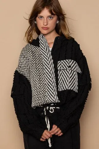 Black Multi Tweed Jacket