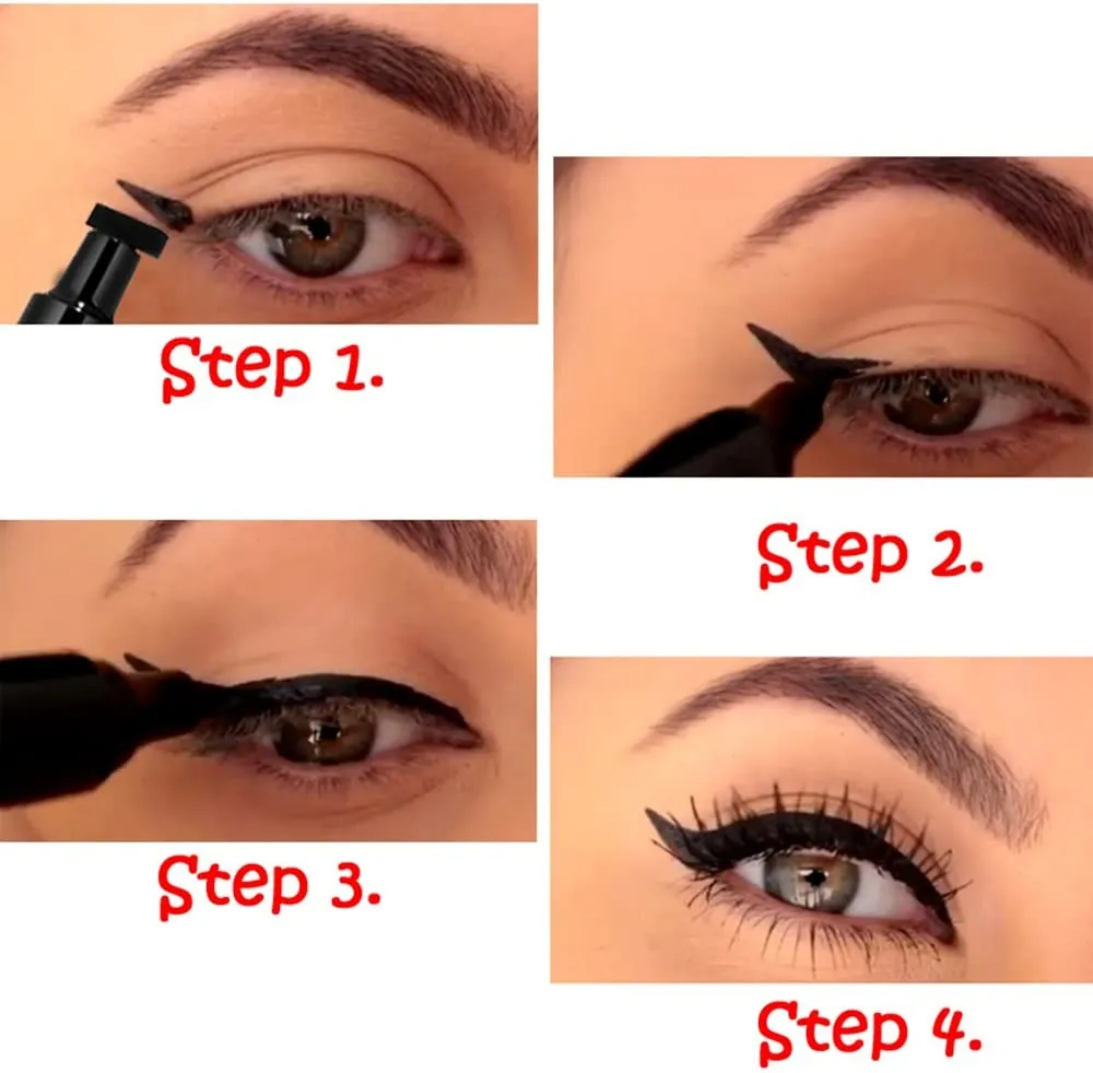 Black Winged Eyeliner Stamp & Define Pencil
