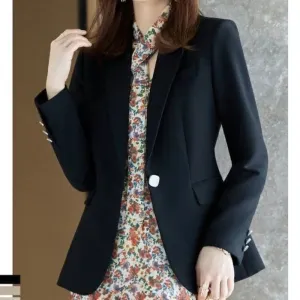 Blazers Collar Spring Autumn Aesthetic