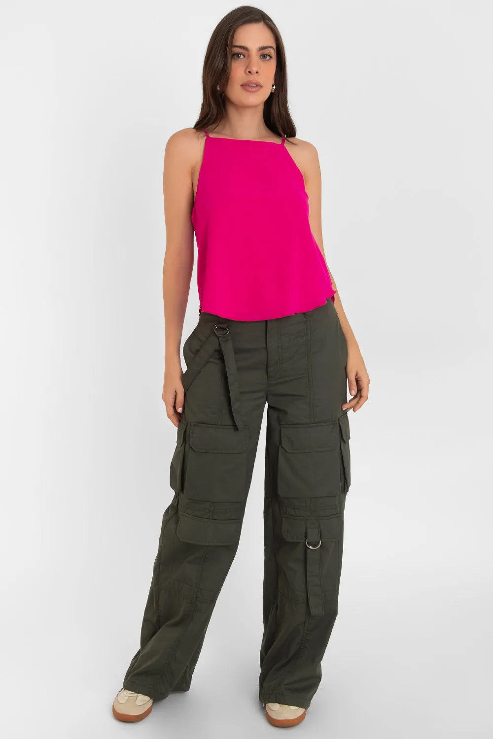 Blusa con tirantes