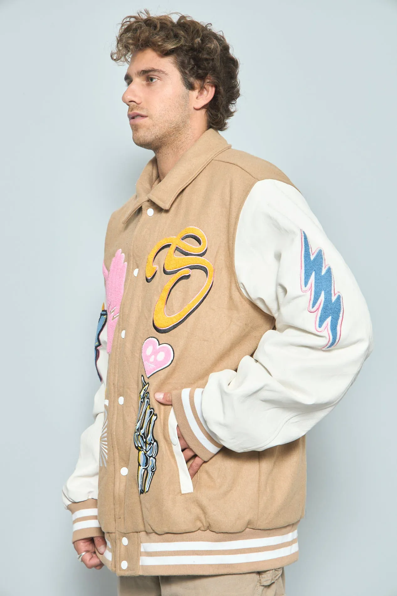 Bomber Multicolor sugarhill Talla Xxxl