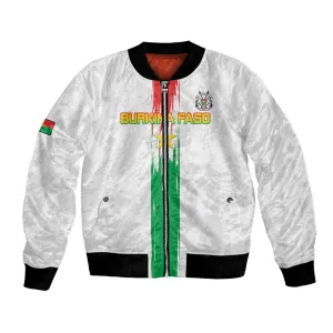 Burkina Faso Football Custom Bomber Jacket Go Champions LT15