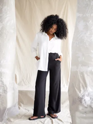 Button Down Over-Sized-Shirt