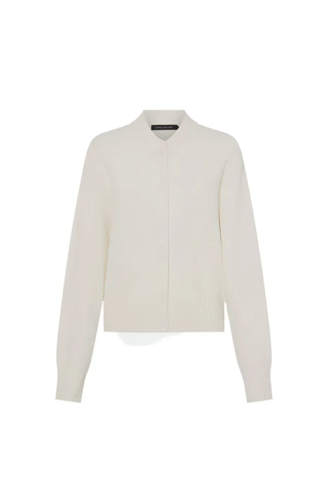 Camilla and Marc Amedeo Knit Jacket in Cream