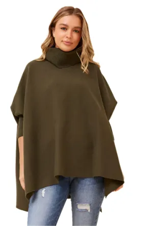 CARESSA OVERSIZED KNIT KHAKI