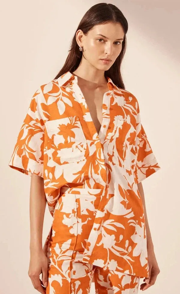 Casa Shirt Sleeved Relaxed Shirt