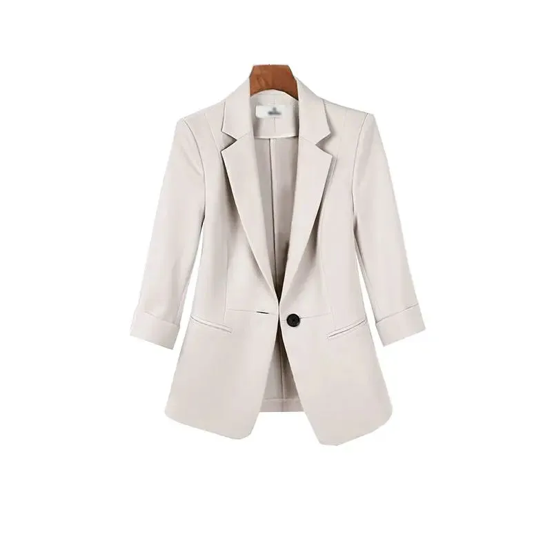 Casual Blazers Jacket Two Piece Suit