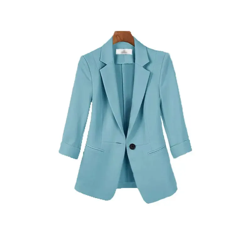 Casual Blazers Jacket Two Piece Suit