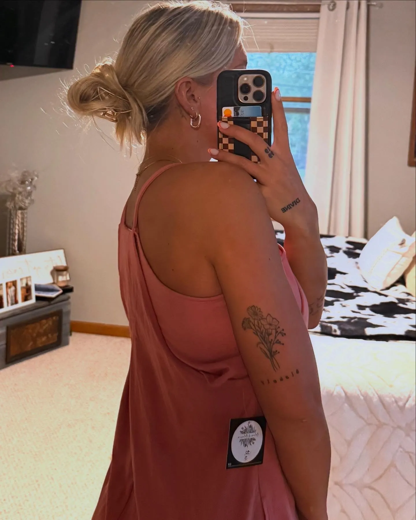 Casual Midi Dress - Mauve