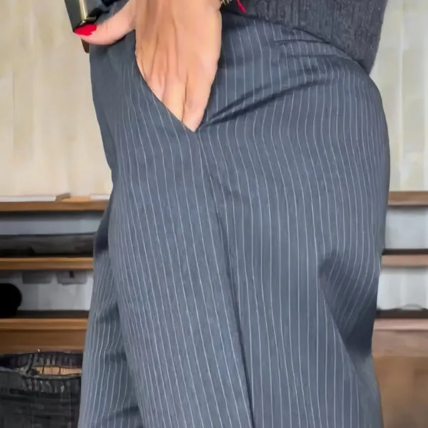 Celeste | Striped Pants