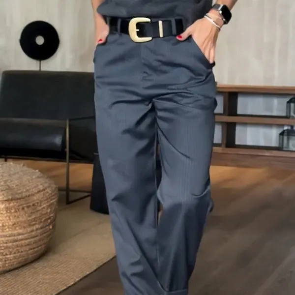 Celeste | Striped Pants