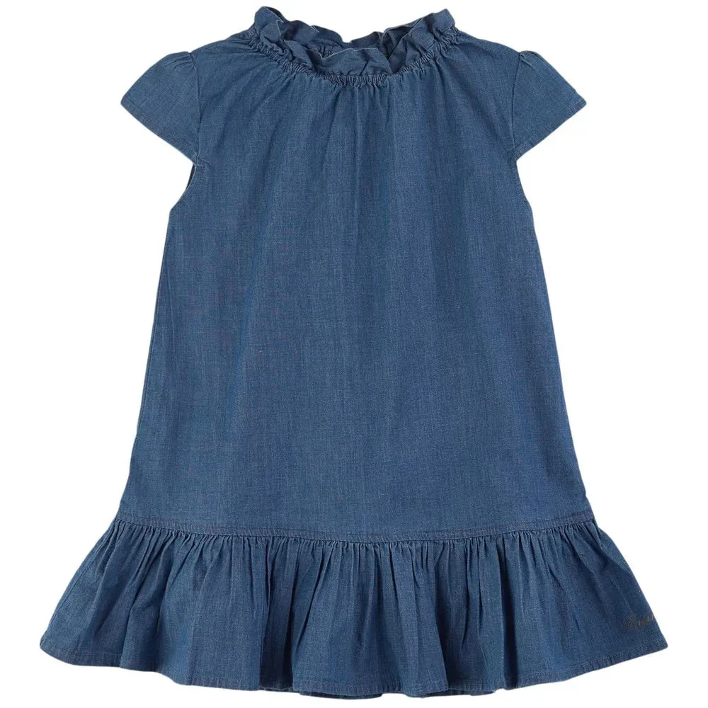Chambray Girls Dress
