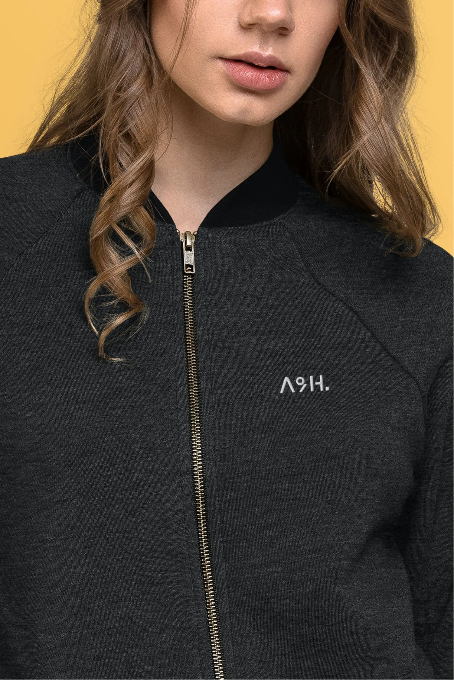 Chaqueta Bomber Bordada A&amp;H