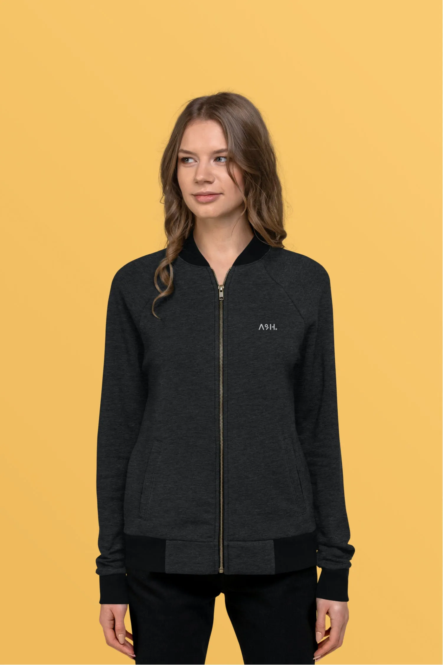 Chaqueta Bomber Bordada A&amp;H