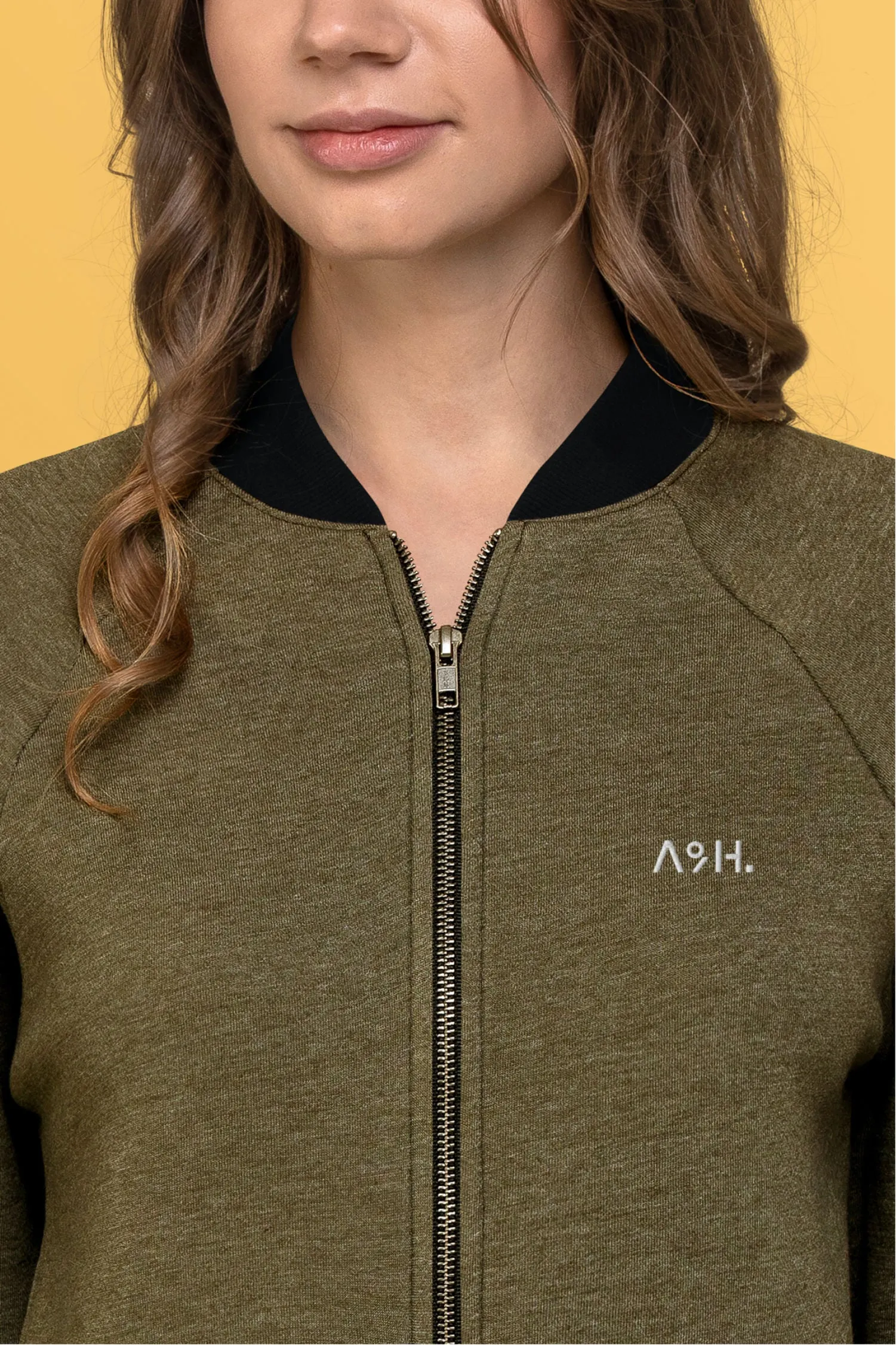 Chaqueta Bomber Bordada A&amp;H