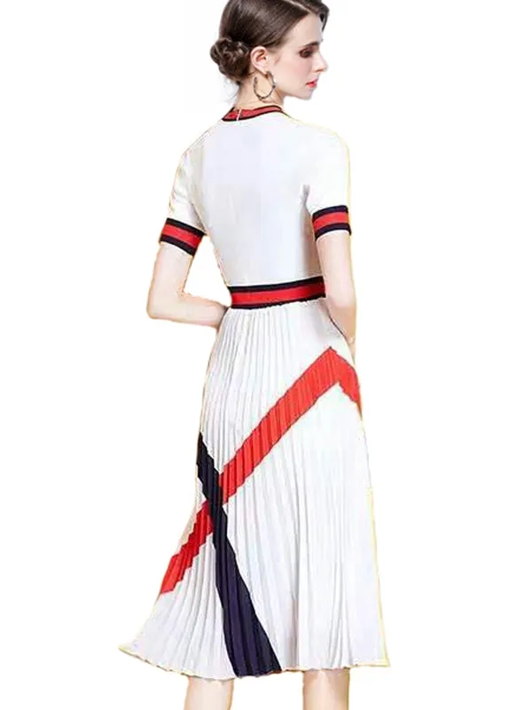 Chic Knitted Casual Business Dresses