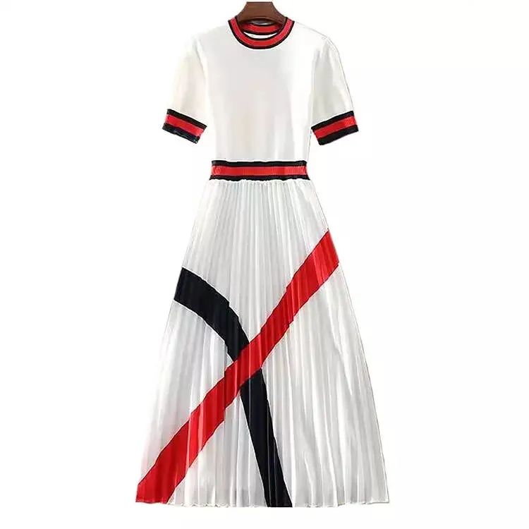 Chic Knitted Casual Business Dresses