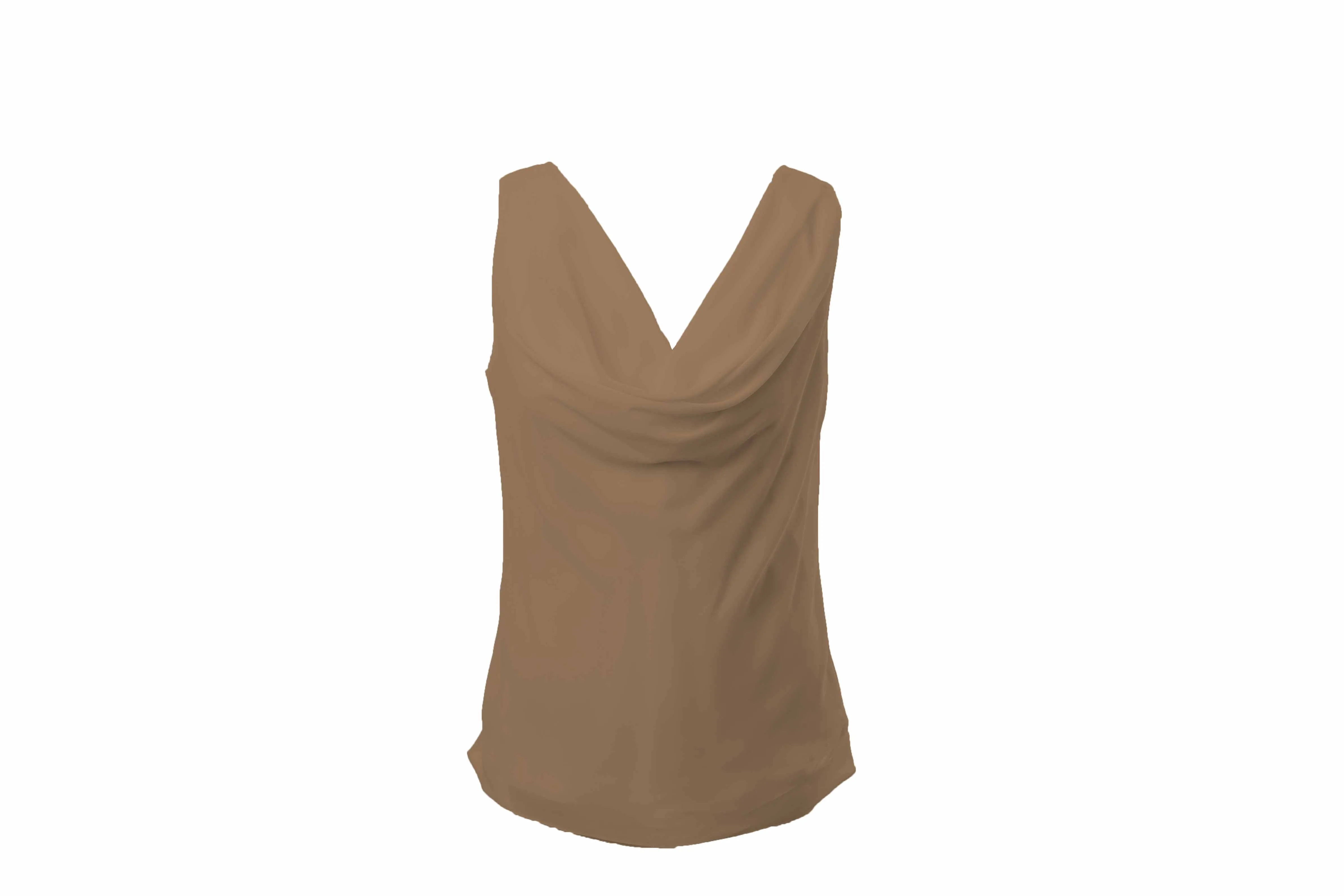Chiffon Cowl Camisole