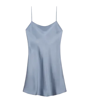 Chloe Mini Dress in Light Blue