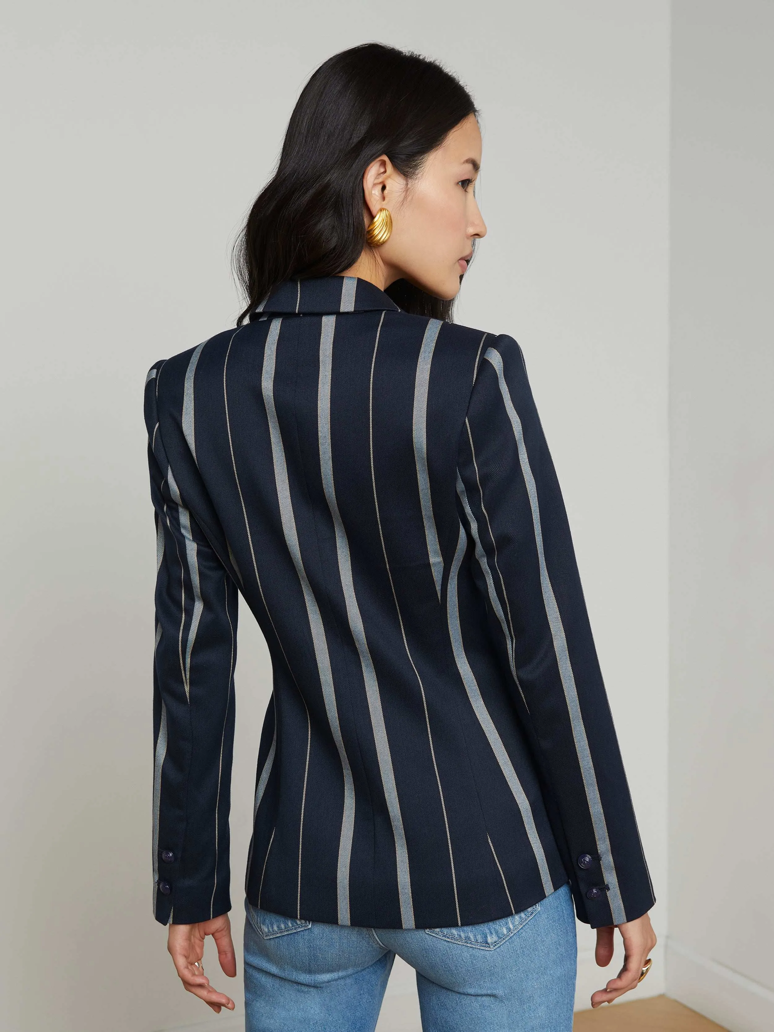 Clementine Striped Blazer