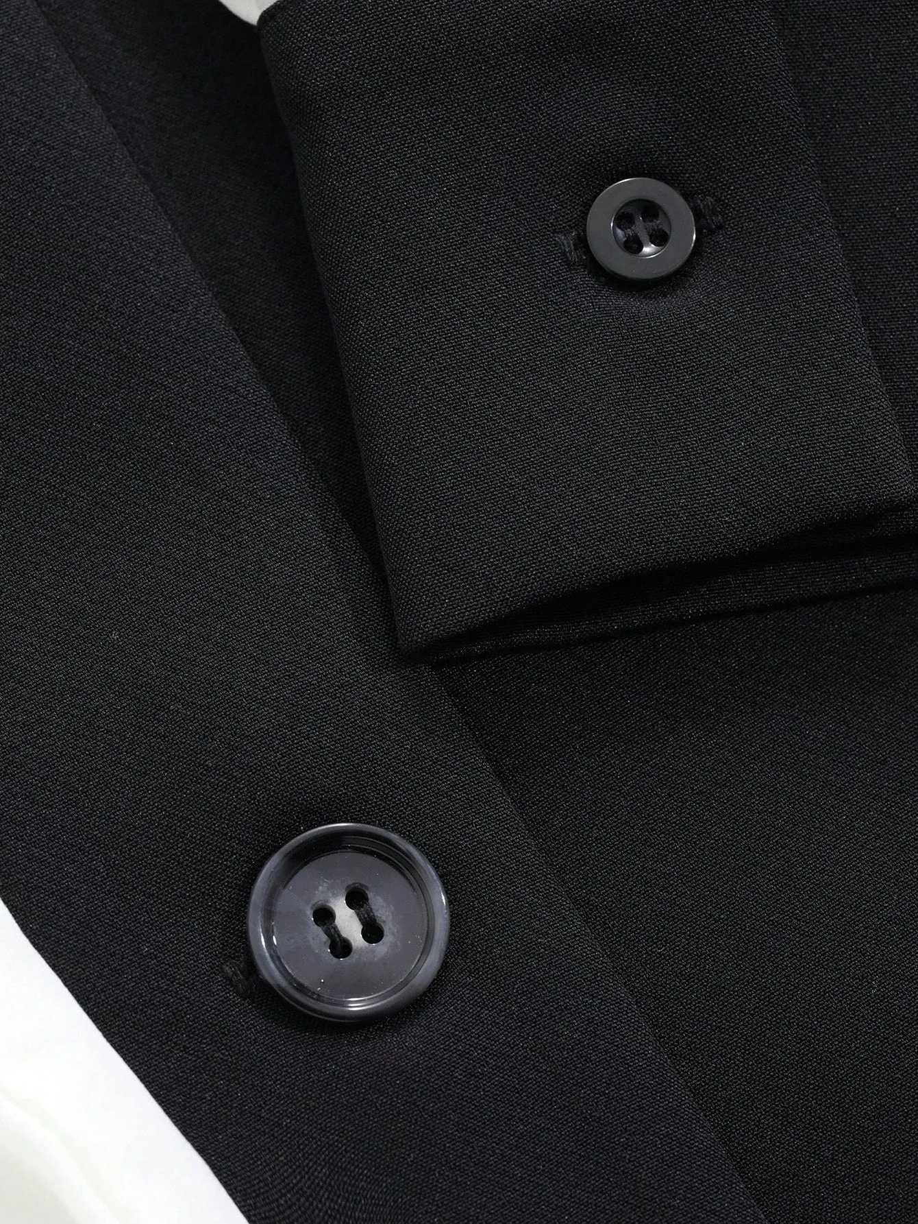 CM-DS484969 Women Elegant Seoul Style Double-Breasted Lapel Neckline Long Sleeve Dress