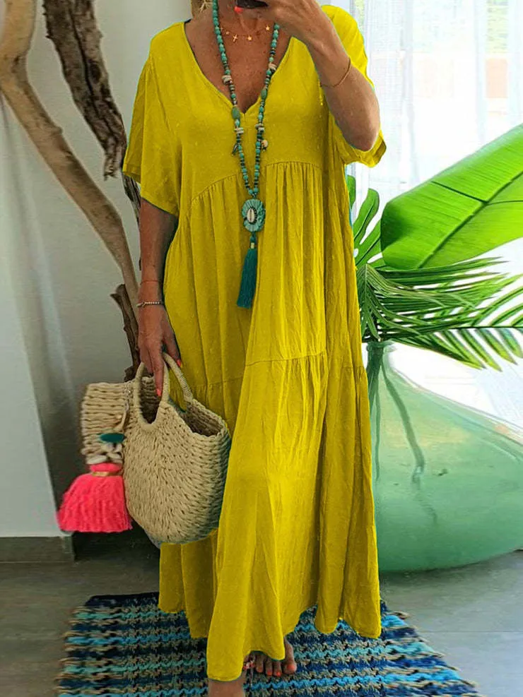 Cosmo - Ladies casual maxi dress