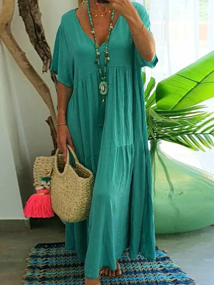 Cosmo - Ladies casual maxi dress