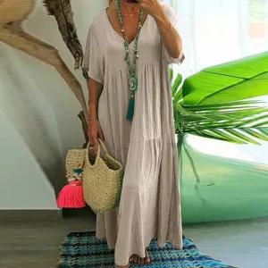 Cosmo - Ladies casual maxi dress